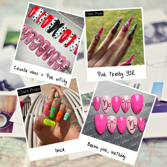 Custom Press On Nails Payment Link | Custom Order Checkout